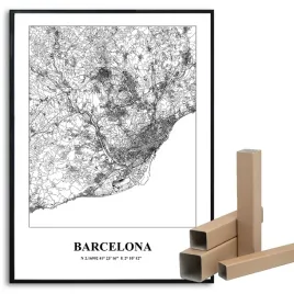 plakat-a3-podroznika-miasta-swiata-barcelona-wzory