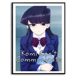 plakat-a3-297x42cm-shoko-komi-anime-wzory
