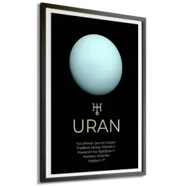 obraz-do-pokoju-plakat-21x297cm-uran-kosmos-wzory