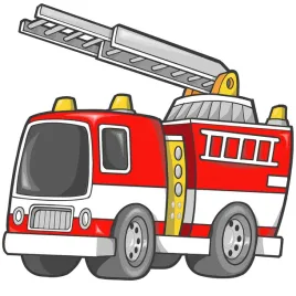 naklejka-na-sciane-60x60-dla-dzieci-woz-strazacki