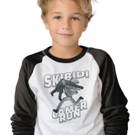 pizama-spodnie-dla-dziecka-skibidi-camer-run-top-wzory-152-147-152-cm