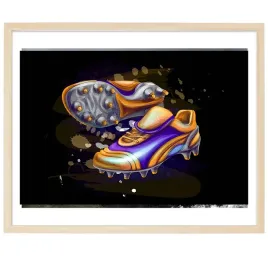 plakat-poziom-obraz-40x60cm-buty-pilka-nozna-wzory