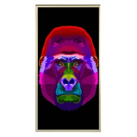plakat-60x120cm-pop-art-goryl-geometryczne-wzory