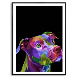 plakat-a3-dekoracyjny-dogs-pop-art-kolorowe-wzory