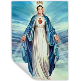 obraz-plakat-32x45cm-maryja-krolowa-religia-wzory