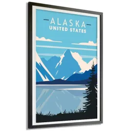 plakat-podroznika-91x61cm-usa-stan-alaska-wzory