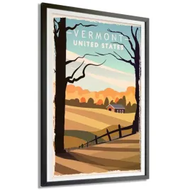 plakat-podroznika-40x60cm-usa-stan-vermont-wzory