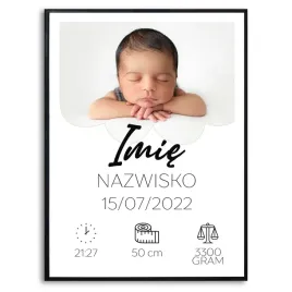 plakat-a3-duzy-metryczka-dane-zdjecie-twoje-wzory