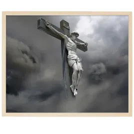 plakat-297x42-obraz-religijny-krzyz-chmury-wzory