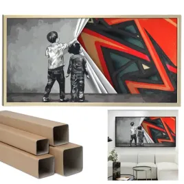obraz-canvas-100x50cm-duze-sztuka-uliczna-wzory