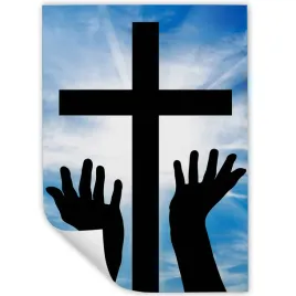 obraz-plakat-32x45-krzyz-rece-modlitwa-religia-wz