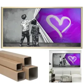 obraz-canvas-100x50cm-duze-xxl-serce-sciana-wzory