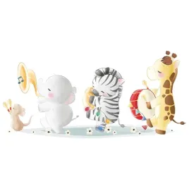 naklejka-na-sciane-kids-orkiestra-zwierzat-120x58