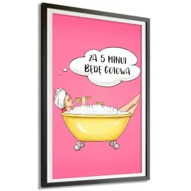 plakat-a3-297x42cm-za-5-minut-bede-funny-wzory