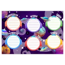 plan-lekcji-30x21cm-dzieci-szkola-kosmos-ufo-wzory