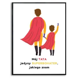 plakat-a3-prezent-dla-taty-superbohatera-top-wzory