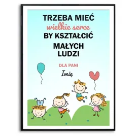 plakat-a3-nauczyciel-wielkie-serce-pani-imie-wzory