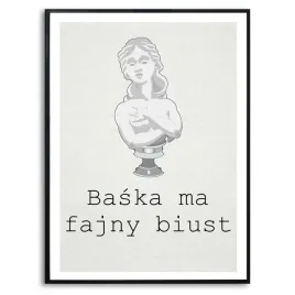 plakat-a3-baska-ma-fajny-smieszne-rozne-top-wzory