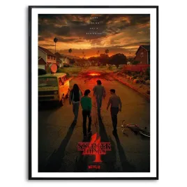 plakat-xl-50x70-serial-stranger-things-duzo-wzorow
