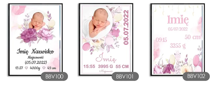 plakat-a3-duzy-metryczka-boho-plansza-dane-wzory-stan-nowy-plec-chlopcy-dziewczynki-brak-informacji