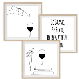 zestaw-3-plakaty-60x60-wino-be-brave-beautiful-you