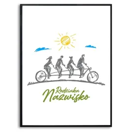 plakat-a3-ozdobny-wlasny-tekst-prezent-rodzinny