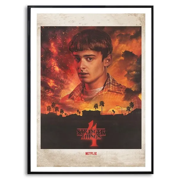 Plakat XL 50x70 Serial STRANGER THINGS Dużo WZORÓW