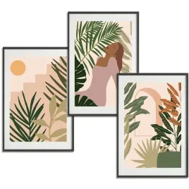 zestaw-3-plakaty-obrazy-40x60-botanical-nature