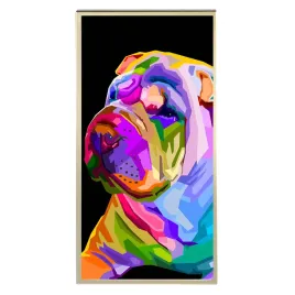 plakat-60x120cm-pop-art-shar-pei-geometry-wzory
