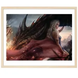 plakat-poziom-a3-xl-297x42cm-smok-daenerys-wzory