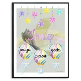 plakat-a3-297x42cm-metryczka-balony-imie-wzory