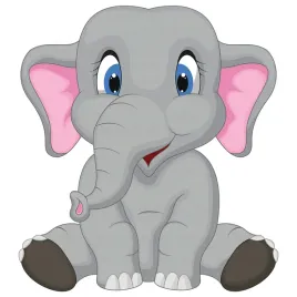 duza-naklejka-na-sciane-dla-dzieci-slonik-60x120