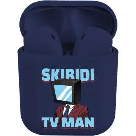 sluchawki-bezprzewodowe-granatowe-reverse-i12-tv-man-skibidi-toilet-wzory