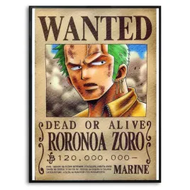plakat-a3-one-piece-roronoa-zoro-anime-top-wzory