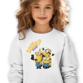 bluza-dziecieca-biala-minionki-selfie-minions-twoje-imie-rozmiar-140-cm