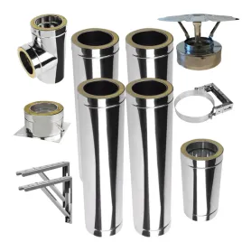komin-systemowy-kwasoodporny-izolowany-dwuscienny-zewnetrzny-fi-200-dl-5m