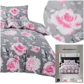 posciel-flanelowa-140x200-gruba-ciepla-flanela-bawelna-komplet-ann-kwiaty