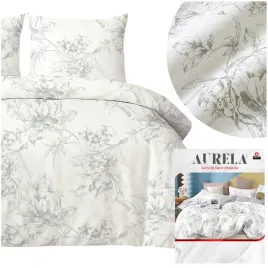 posciel-satyna-bawelniana-200x220-3-cz-poszewki-70x80-aurela-kwiaty-liscie