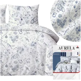 posciel-satyna-bawelniana-200x220-3-cz-poszewki-70x80-aurela-kwiaty-ptaki