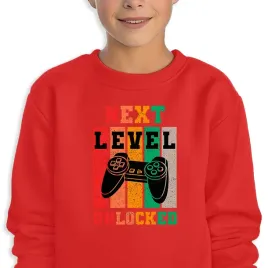 bluza-dziecieca-bawelniana-152-cm-next-level-unlocked-gravity-falls-wzory
