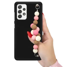 etui-matowe-mat-czarne-do-samsung-a52-case-zawieszka-uchwytem-w-koraliki