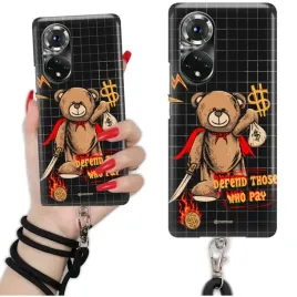 etui-quick-sznurek-do-huawei-honor-50-pro-smycz-czarna-mis-teddy-mix-wzory