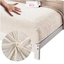 przescieradlo-miekkie-pluszowe-mikrofibra-180x200-28cm-z-gumka-mis-krem