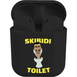 sluchawki-bezprzewodowe-czarne-reverse-i12-duzo-wzorow-skibidi-toilet