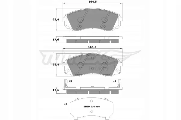klocki-ham-prz-kia-carnival-06-numer-katalogowy-oryginalu-hyundai-581014de00
