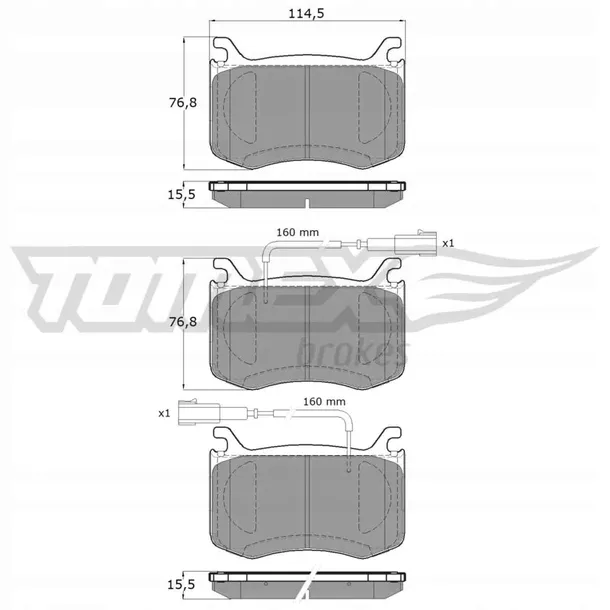 klocki-ham-alfa-romeo-giulia-grubosc-15-5-mm