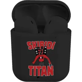 sluchawki-bezprzewodowe-czarne-reverse-i12-mix-wzorow-skibidi-toilet-titan