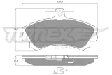 klocki-ham-prz-mitsubishi-colt-04-stan-nowy