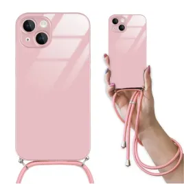 etui-premium-crossglam-glass-rozowy-obudowa-rozowy-sznurek-do-iphone-14