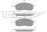 klocki-ham-numer-katalogowy-oryginalu-nissan-410600v790